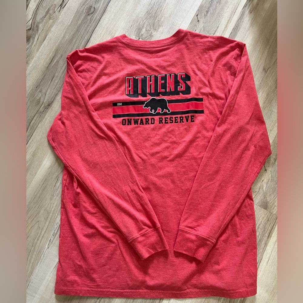Red Long Sleeve UGA Shirt